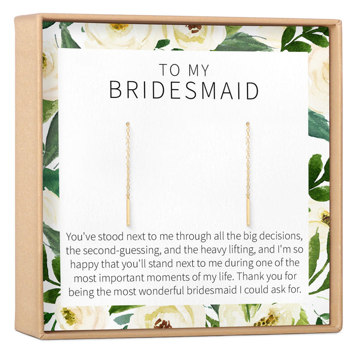 Bridesmaid Earrings by Dear Ava