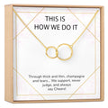 Bridesmaids Necklace by Dear Ava