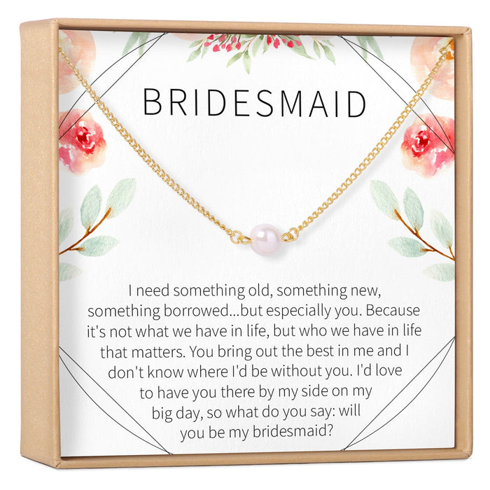 Bridesmaids Necklace by Dear Ava