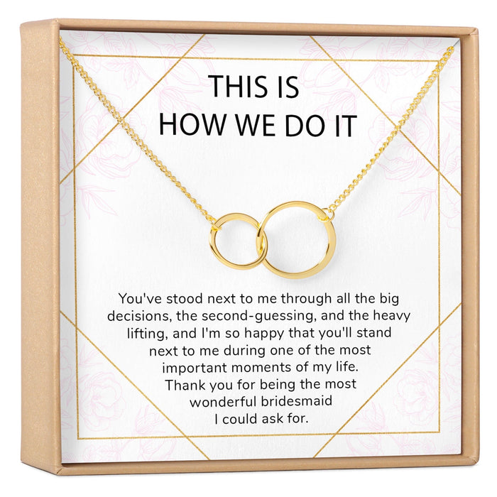 Bridesmaids Necklace by Dear Ava