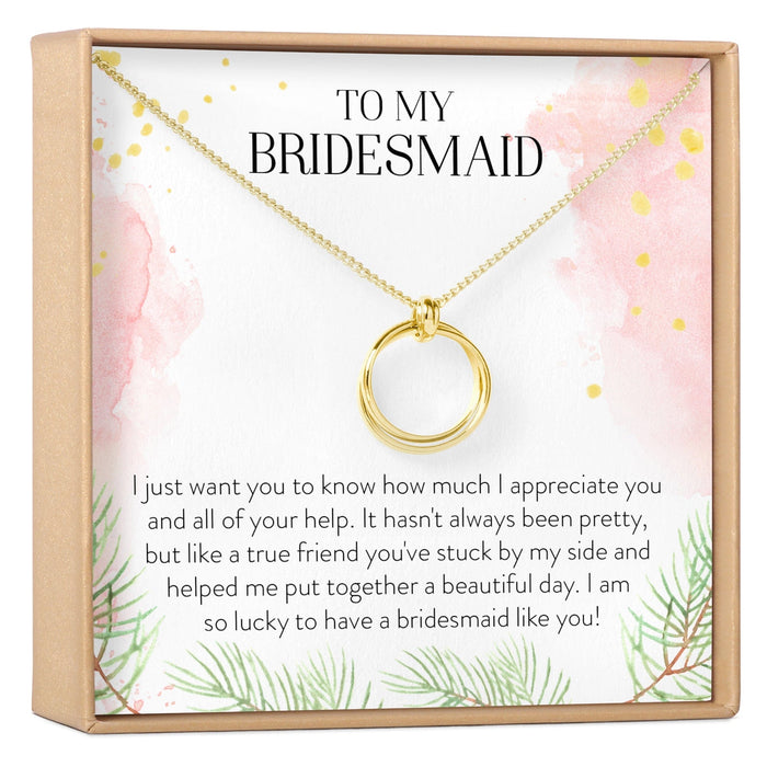 Bridesmaids Necklace by Dear Ava