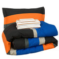 Brooklyn Flat Rugby Stripe Bed-in-a-Bag Set by DailySale