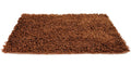 DaDa Bedding Coffee Brown Shaggy Soft Chenille Noodle Carpet Rug Bath Mat by DaDalogy Bedding Collection