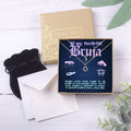 Bruja Sun and Moon Pendants Necklace Set by Dear Ava