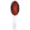 Classic Signature White Paddle Boar Bristle Hair Brush