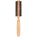 Eco-Friendly Birchwood and Cork Boar Bristle Round Hair Brush by Pasteur Pharmacy