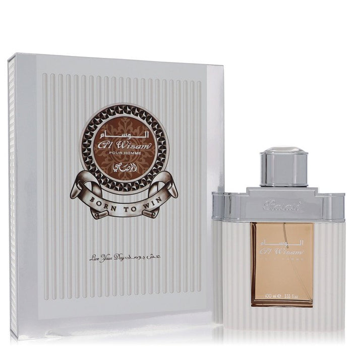 Al Wisam Day Born To Win by Rasasi Eau De Parfum Spray 3.33 oz for Men by Avera Group