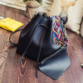 Bucket Bag with Boho Strap by DailySale