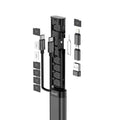 BUDI Multi-function Smart Adapter Card Storage Data Cable USB Box by DailySale