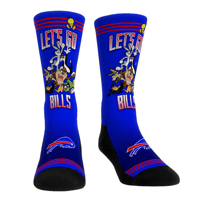 Buffalo Bills - Looney Tunes - Team Pile Up by Rock 'Em Socks