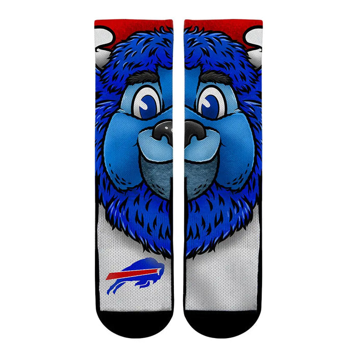 Buffalo Bills - Split Face Mascot by Rock 'Em Socks