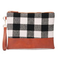Buffalo Plaid Clutch Durable and Lightweight Wristlet by DailySale