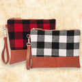 Buffalo Plaid Clutch Durable and Lightweight Wristlet by DailySale