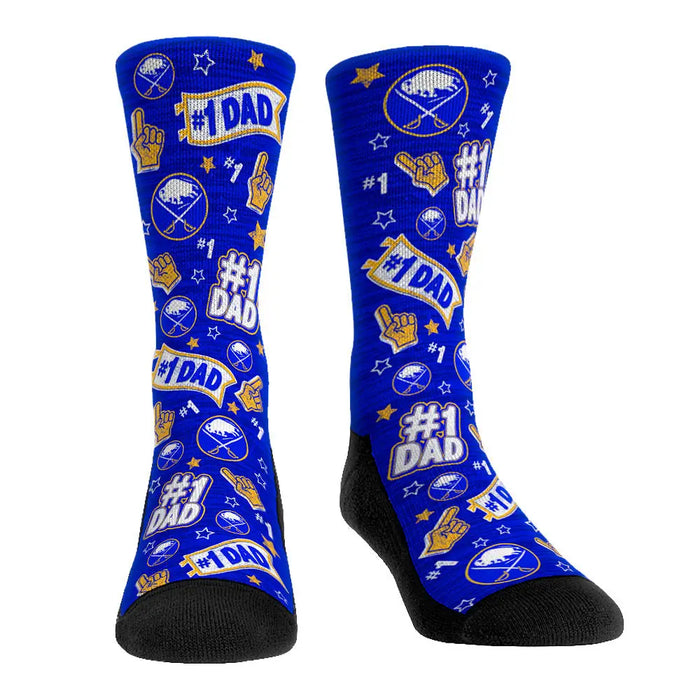 Buffalo Sabres - #1 Dad by Rock 'Em Socks