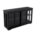 Buffet Sideboard with Sliding Glass Door and Adjustable Shelf by DailySale