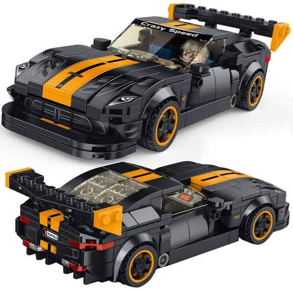 Building Blocks Racing Car Model by DailySale