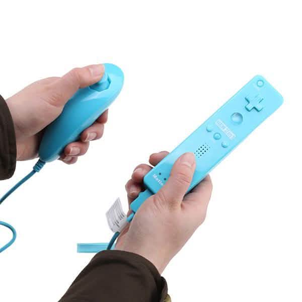 Built-in Motion Plus Remote and Nunchuck Controller For Wii by DailySale