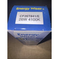 Bulbrite 524346 CF26T841/E CFL 26W T4 Triple Tube 4-Pin GX24q-3 4100k Cool White by Price Is Right Miami