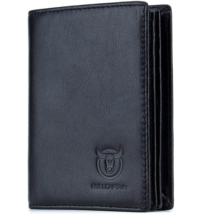 Bullcaptain Large Capacity Genuine Leather Bifold Wallet/Credit Card Holder by DailySale