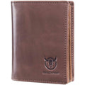 Bullcaptain Large Capacity Genuine Leather Bifold Wallet/Credit Card Holder by DailySale
