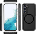 Bundle: Armor Series Case with Tempered Glass Screen and Camera Protector - Samsung Galaxy S23 by Zerodamage Sahara Case LLC
