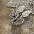 Organic Wool Play Mat + Nursery Rug | Bunny by Finn + Emma