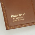 Burberry Brown Check Leather Compact Wallet #3811 by Bolt Boutique