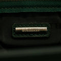 Burberry Green Leather Vintage Clutch Bag #3165 by Bolt Boutique
