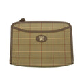 Burberry Nova Check Canvas Clutch Bag Green #3650 by Bolt Boutique