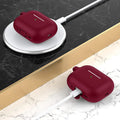 Burgundy Silicone Case - AirPods Pro 2 (2nd Generation) by Zerodamage Sahara Case LLC