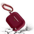 Burgundy Silicone Case - AirPods Pro 2 (2nd Generation) by Zerodamage Sahara Case LLC