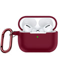 Burgundy Silicone Case - AirPods Pro 2 (2nd Generation) by Zerodamage Sahara Case LLC