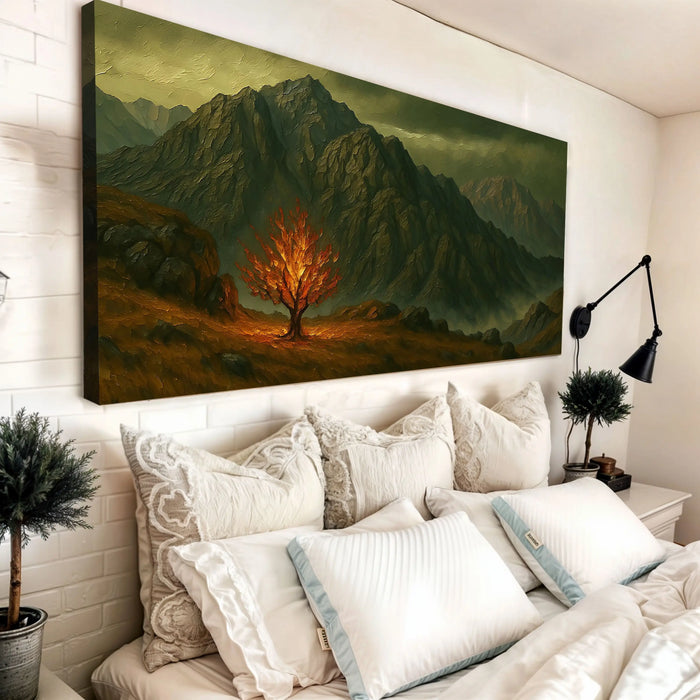 Burning Bush - Faith Wall Art III by Tailored Canvases