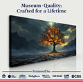 Burning Bush - Faith Wall Art XI by Tailored Canvases