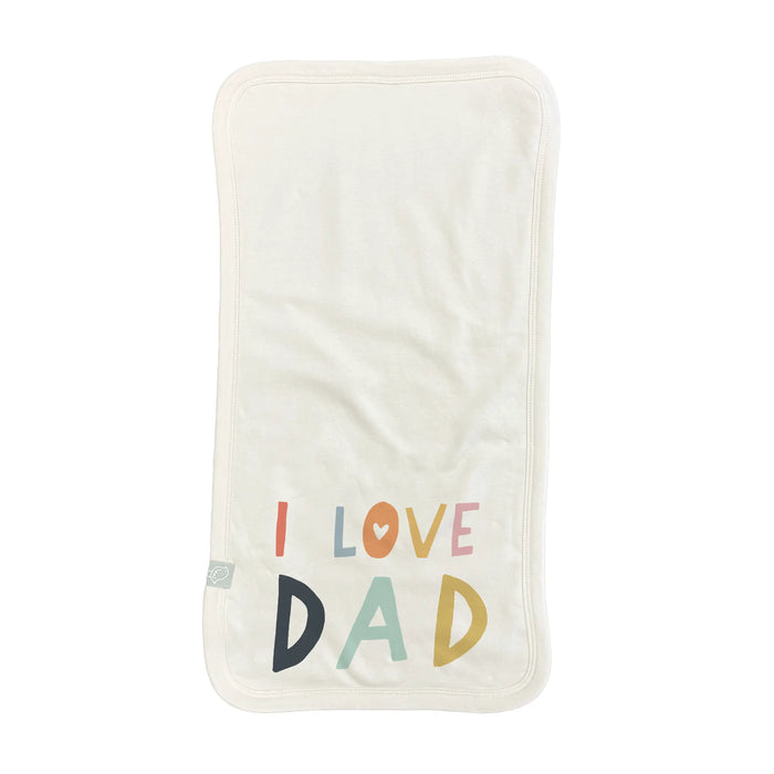 burp cloth | love dad by Finn + Emma