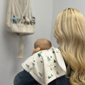 burp cloth | winter trees by Finn + Emma