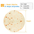 Burrito Tortilla Throw Blanket by DailySale