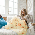 Burrito Tortilla Throw Blanket by DailySale