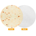 Burrito Tortilla Throw Blanket by DailySale