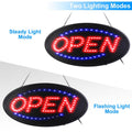 Business Neon Open Sign Advertisement Board with Steady Flashing Modes by DailySale