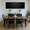 But Home Was a Dream Lyrics Wall Sign by Tailored Canvases