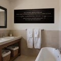 But Home Was a Dream Lyrics Wall Sign by Tailored Canvases