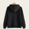 Butterfly Graphic Drawstring Hoodie by DailySale