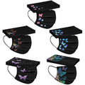 Butterfly Printed Paper Mask by DailySale