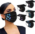 Butterfly Printed Paper Mask by DailySale