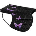Butterfly Printed Paper Mask by DailySale
