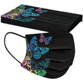 Butterfly Printed Paper Mask by DailySale