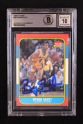Byron Scott Signed 1986-87 Fleer #99 RC (BGS | Autograph Grade 10) by Price Is Right Miami