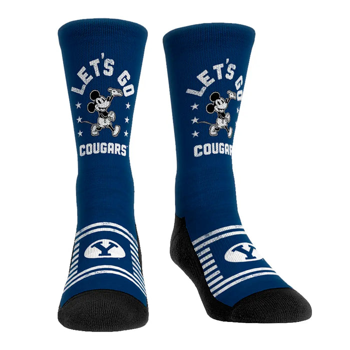 BYU Cougars - Disney - Let's Go! by Rock 'Em Socks