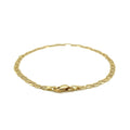 3.2mm 10k Yellow Gold Mariner Link Anklet by Bids.com